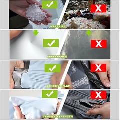 400 Poly Mailers Shipping Bags Each 100 6×9 7.5×10.5 9×12 10×13 – ST ShipMailers