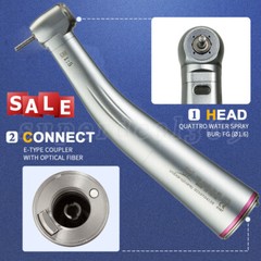 Dental 1:5 Increasing LED Contra AngleHandpiece fit NSK KaV Electric Motor