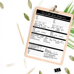 Real Estate Buyer Seller Questionnaire Agent Forms Open House 50 Pack