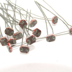 ( 10 PCS ) Photoresistor CdS Cells 550nm 18 ~ 42k Ohms @ 10 lux Arduino NOS