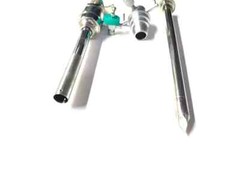 Laparoscopic Hasson Trocar Cannula Pyramid Surgical instruments kit 10mm 90m 2Pc