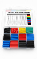 HEAT SHRINK Tubing Sleeve 2:1 Shrinkable Tube Wire Cable Assortment Kit 560PCS
