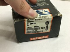 Unbrako 1111471 1/4-28×3/4 Socket Head Cap Screw box of 100 pcs