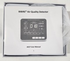 14 in 1 Air Quality Monitor Indoor with Beep Alarm, 6 AQI Air Quality Detector