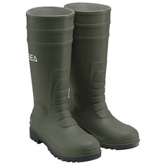 HISEA Men Rain Boots w/Steel Shank Waterproof Corrosion-Resistant Mud Work Boots