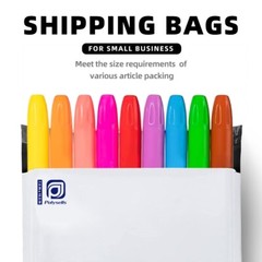 500 7.5×10.5 Poly Mailers Envelopes Self Sealing Shipping Mailers Bags POLYSELLS