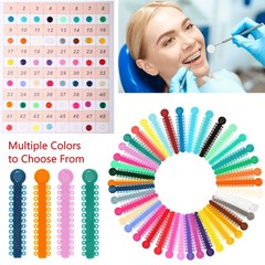 1040 Pcs Dental Orthodontic Ligature Ties Elastic Braces Rubber Bands Ligaduras