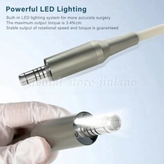 Dental Brushless LED Electric Motor fit 1:1 /1:5 /16:1 For Lab Practice