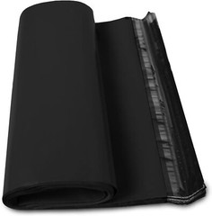 Black Color Poly Mailers Self Sealing Shipping Bags Plastic Mailing Envelopes