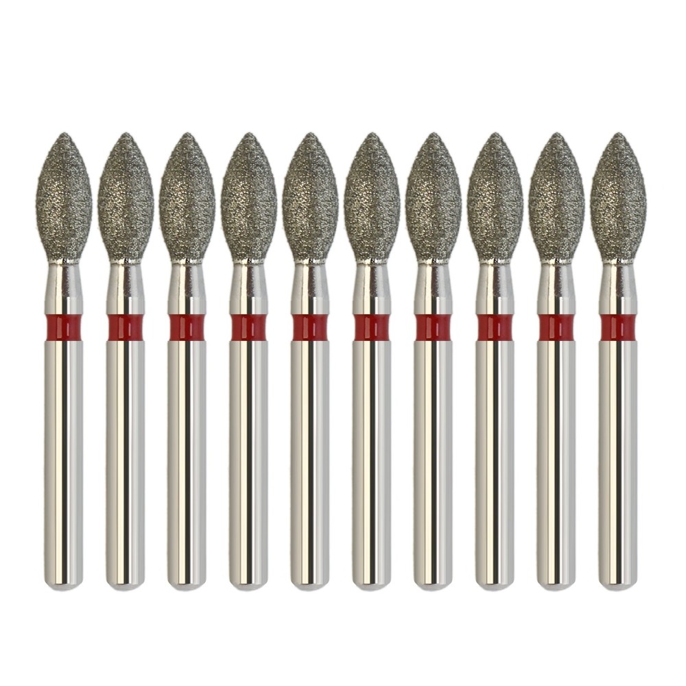 Dental Diamond Burs FG Football Bur 368/023F High Speed Friction Grip Fine Burr