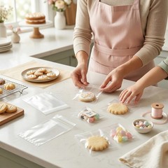 200ct Clear Resealable Cello Bags 3.5×5.5 Inch 1.4 Mil OPP For Treats Gifts Bake