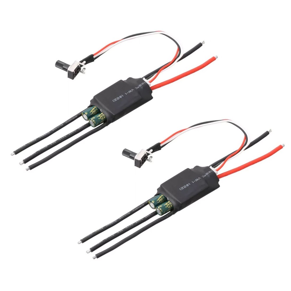 Brushless Motor Driver BLDC ESC Speed Controller 2pcs 3-phase 7-24V 200W