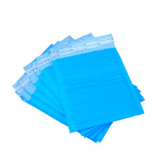 AirnDefense 500 #0 6.5X10″ Blue Poly Bubble Mailers Shipping Padded Envelope