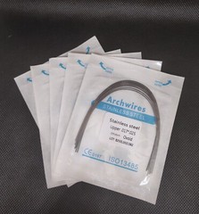 Dental Orthodontic Stainless Steel Wire Round/Rectangular Arch Wires Ovoid