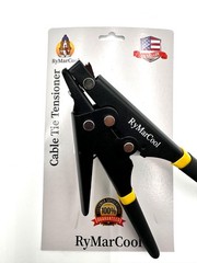 Cable Tie Tensioning Tool Durable Steel, Comfortable Handles, for HVAC and Trade
