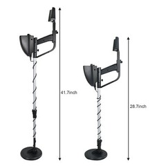 Deep Ground Metal Detector For Adults Underwater Beach Yard Waterproof Seeker US