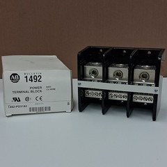 Allen-Bradley 1492-PD3183 3-Pole 600V Power Terminal Block Screw-On Black