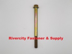 (2) M10-1.5×130 Hex Head Flange Screws DIN 6921 10mm x 130mm Bolts M10x1.5×130