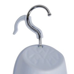 Clothing Display Torso Form Fits S – L Hanging Male Mannequin White Hollow Back