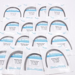 Dental Stainless Steel Arch Wire Round/Rectangular Ovoid/Natural/Square Form