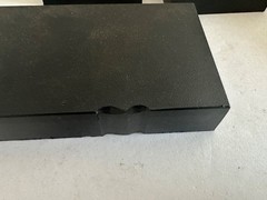 4 pcs King Starboard 1 inch thick Black 3” x 5”