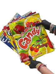 12 Pack 1lb Smell Proof Foil Mylar Bags 12” x 15” Mix Designs Pound Zip Bags