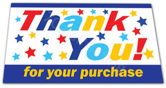 100 for eBay Seller Notes Thank You Cards For Order Purchase Business