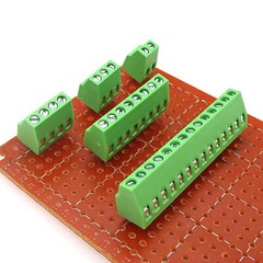 2/3/4/5/6/7/8/9/10/12 Pin 2.54mm Pitch PCB Mount Screw Terminal Block Connector