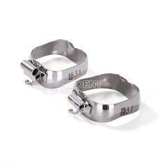 AZDENT Dental Orthodontic Buccal Tube 1st Molar w/ Bands Roth/MBT 022 16#-35# US