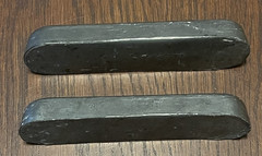 2 Cerrotru Ingot Low Melting Temperature Alloy Vintage Bar 3+ Pounds Bismuth Tin