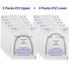 100PCS Dental Orthodontic Arch Wire Niti Natural Form Round Rectangular 16×22 14