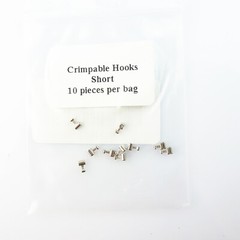 10 Pcs Dental Orthodontic Crimpable Hook Long/Medium/Short/Stop Stainless Steel
