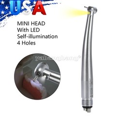 Yabangbang Dental High Speed Handpiece + 4 Hole Quick Coupler Coupling Swivel GB