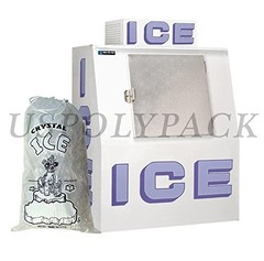 8 lb Ice Bags with Drawstrings 11 in x 18 in x 1.4 mil Case500 Heavy Duty Com…
