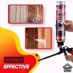 Mega Size Spray Foam Insulation Can (6 x30 oz. / 850 g) Expanding Sealant