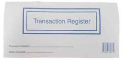 1 Checkbook Transaction Registers 2025 2026 2027 Calendar Check Book Register