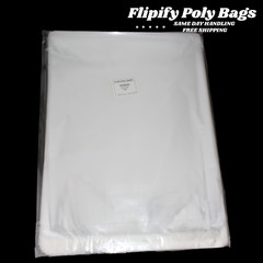 12×15 Clear Resealable T-Shirt/Apparel Self Seal Lip Tape Poly Plastic bags