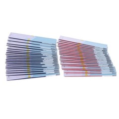 200 Sheets/Box Dental Articulating Paper Double Sided Teeth Care Blue/Red Strips