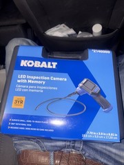 Kobalt Handheld LED Inspection Camera w/ 32GB Memory Card & Hard Case New