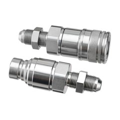 1/2″ Flat Face Skid Steer Hydraulic Quick Connect Coupler Set 1/2″ (#8) JIC Bulk