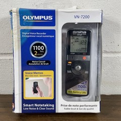 Olympus VN-7200 Handheld Digital Voice Recorder 2GB 1100 hrs. New