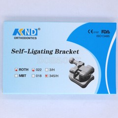 1kit Orthodontic dental self-ligating bracket brace Roth 022 345 hooks 28pcs/kit