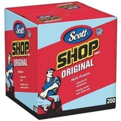 Kimberly-Clark 75190 Shop Towels 10″ x 12″ Blue 1 Box of 200 1 Box of 200 Towels
