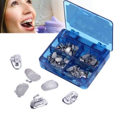 Dental Orthodontic Buccal Tubes 1st/2nd Molar Non-Conv Roth MBT 022 018 AZDENT