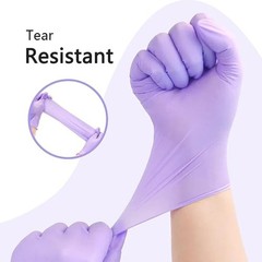 100 Disposable Nitrile Gloves Powder Free Latex Free Medical Use & Food Grade