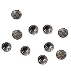 50pcs AZDENT Dental Orthodontic Lingual Buttons Bondable Round Base 5 Packs