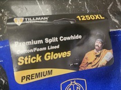 Tillman 1250XL Premium Split Cowhide Stick Welding Steel Fabrication Gloves NEW