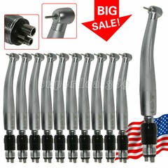 1/10pcs NSK Style Dental High Speed Air Turbine Handpiece + 4H Quick Coupling to