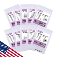 AZDENT Dental Orthodontic Bondable Buccal Tubes MBT/Roth 022 1st Molar Non-Conv
