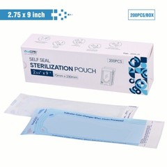 4000(20 Boxes) Self Sealing Sterilization Pouches Autoclave Pouch-2.75″x9″